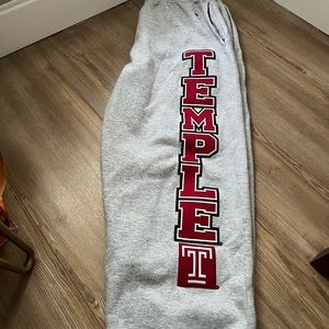 TEMPLE UNIVERSITY CHAMPION SWEATPANTS